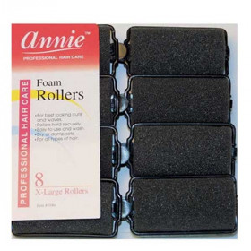 Annie Foam Rollers X-Large Black #1064 Annie Foam Rollers X-Large Black #1064